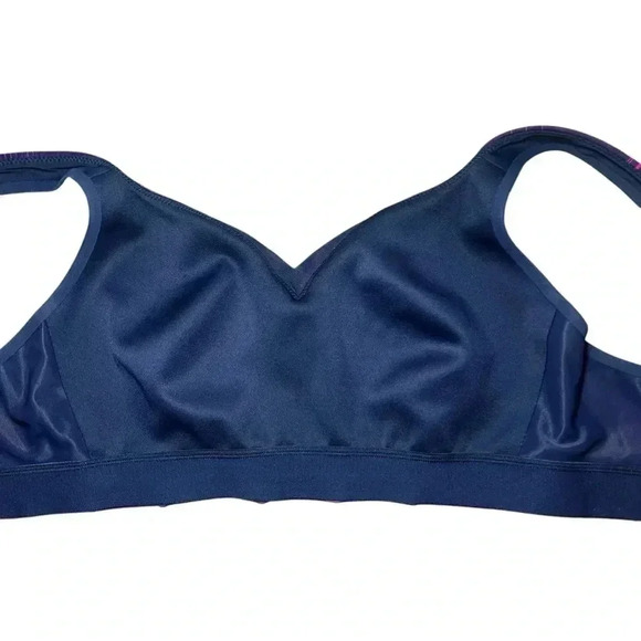 Women's Brooks Convertible Sports Bra Matrix Navy Print - Picture 14 of 16